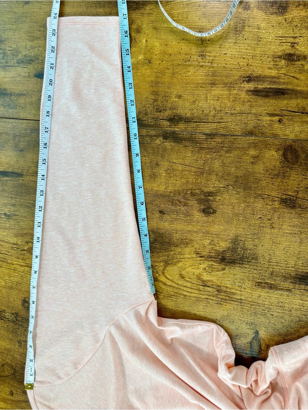 J. Jill Pure Jill Harmony Rib-Trimmed Hoodie, Soft Coral Dust Heather, XL - Picture 11 of 13